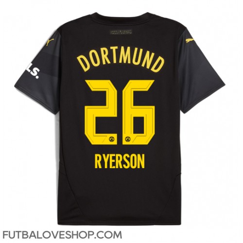 Dres Borussia Dortmund Julian Ryerson #26 Preč 2024-25 Krátky Rukáv